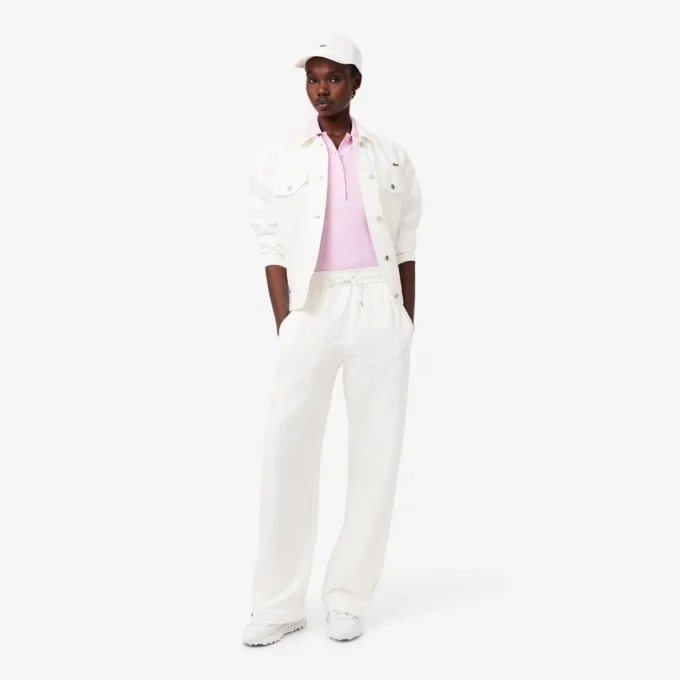 L.12.12 Slim Fit Stretch Mini Piqua Polo for kvinner