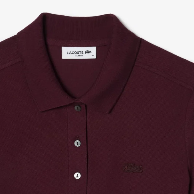 L.12.12 Slim Fit Stretch Mini Piqua Polo for kvinner