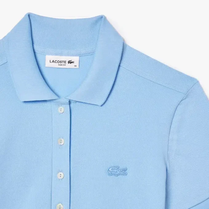 L.12.12 Slim Fit Stretch Mini Piqua Polo for kvinner