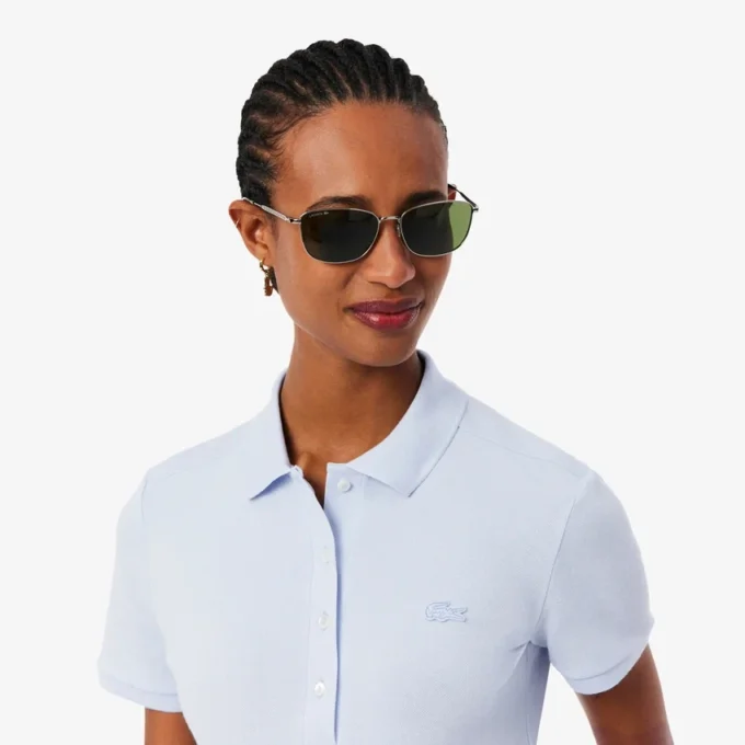 L.12.12 Slim Fit Stretch Mini Piqua Polo for kvinner