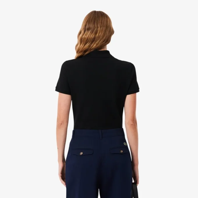 L.12.12 Slim Fit Stretch Mini Piqua Polo for kvinner