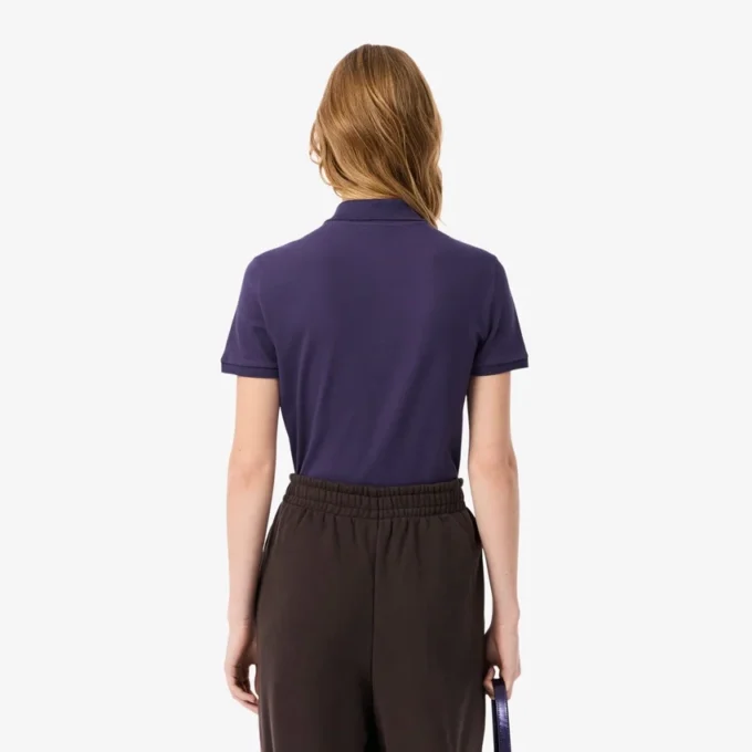 L.12.12 Slim Fit Stretch Mini Piqua Polo for kvinner