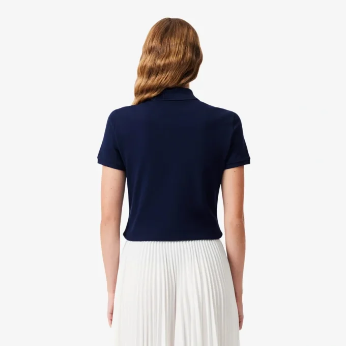 L.12.12 Slim Fit Stretch Mini Piqua Polo for kvinner