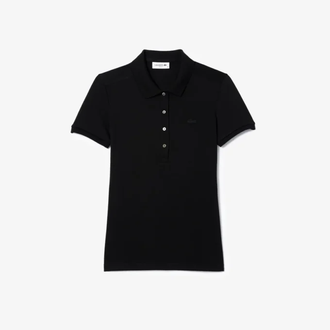 L.12.12 Slim Fit Stretch Mini Piqua Polo for kvinner