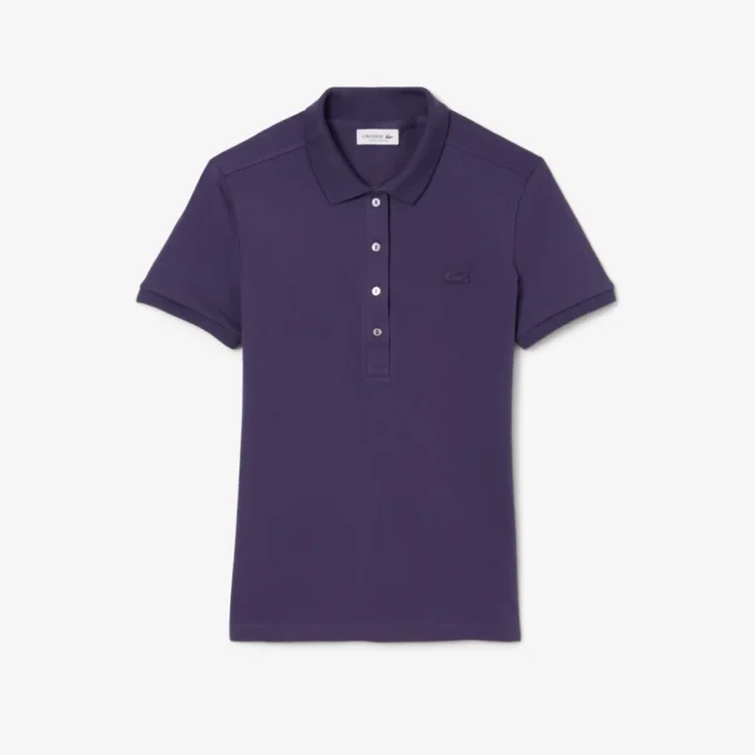 L.12.12 Slim Fit Stretch Mini Piqua Polo for kvinner