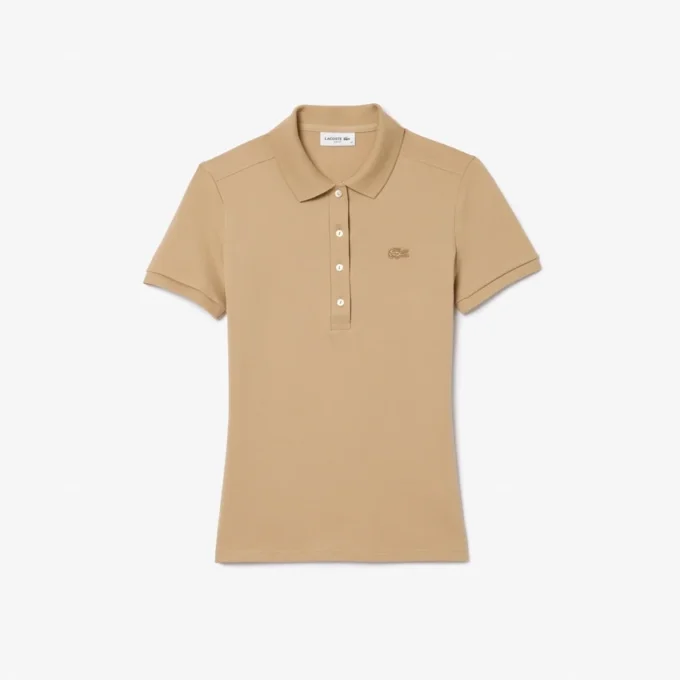 L.12.12 Slim Fit Stretch Mini Piqua Polo for kvinner