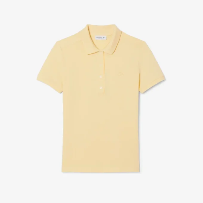 L.12.12 Slim Fit Stretch Mini Piqua Polo for kvinner