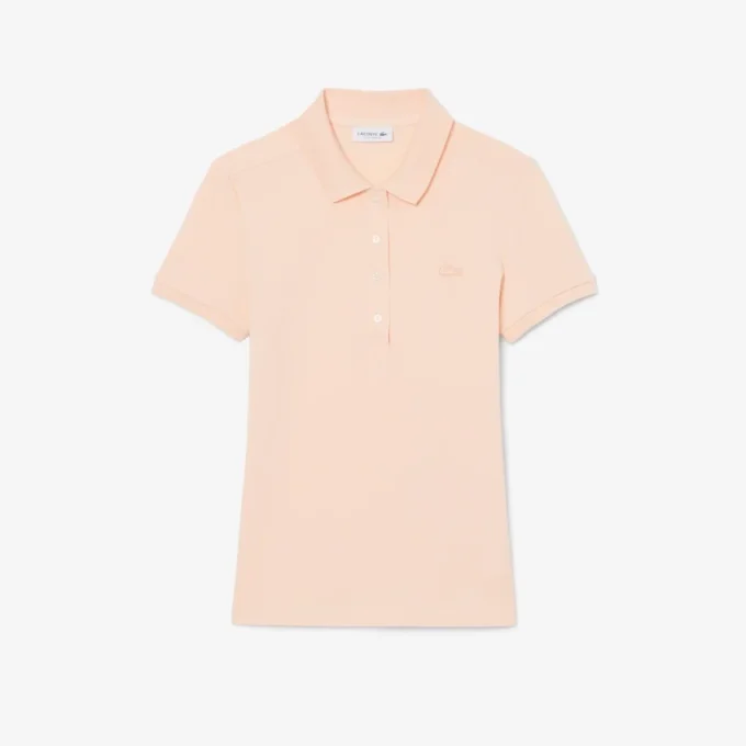 L.12.12 Slim Fit Stretch Mini Piqua Polo for kvinner