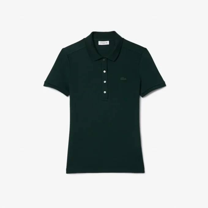 L.12.12 Slim Fit Stretch Mini Piqua Polo for kvinner