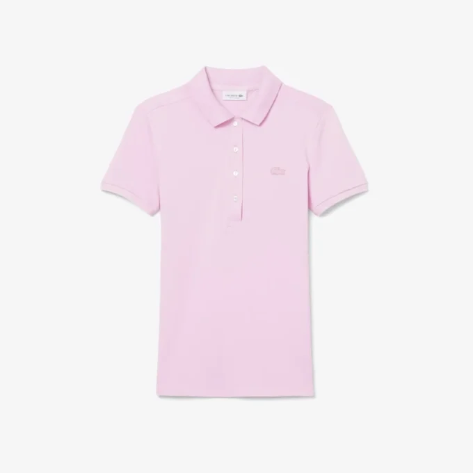 L.12.12 Slim Fit Stretch Mini Piqua Polo for kvinner