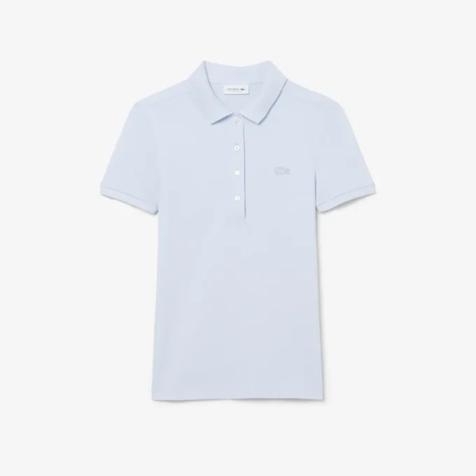 L.12.12 Slim Fit Stretch Mini Piqua Polo for kvinner