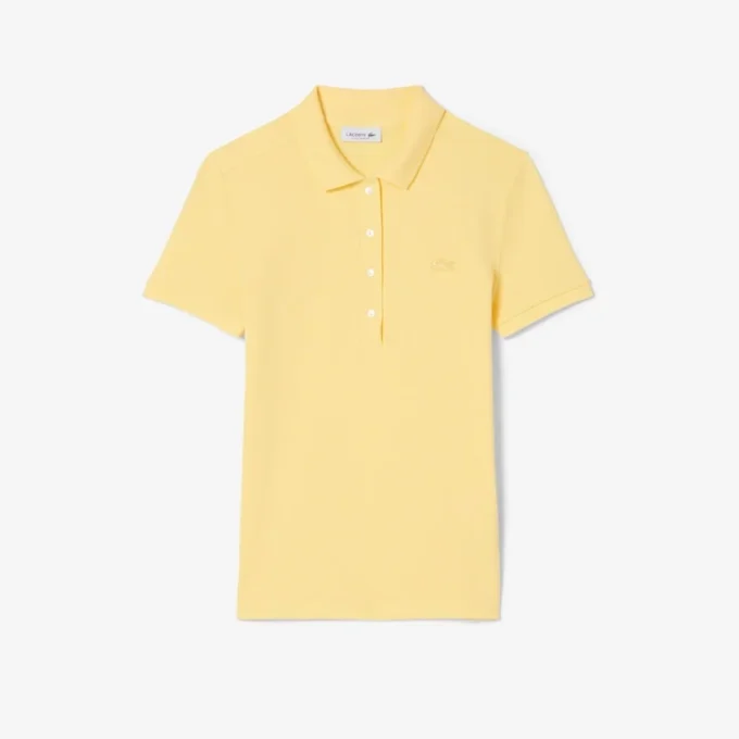 L.12.12 Slim Fit Stretch Mini Piqua Polo for kvinner