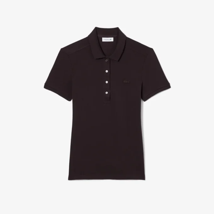 L.12.12 Slim Fit Stretch Mini Piqua Polo for kvinner