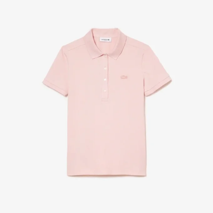 L.12.12 Slim Fit Stretch Mini Piqua Polo for kvinner