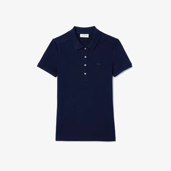 L.12.12 Slim Fit Stretch Mini Piqua Polo for kvinner