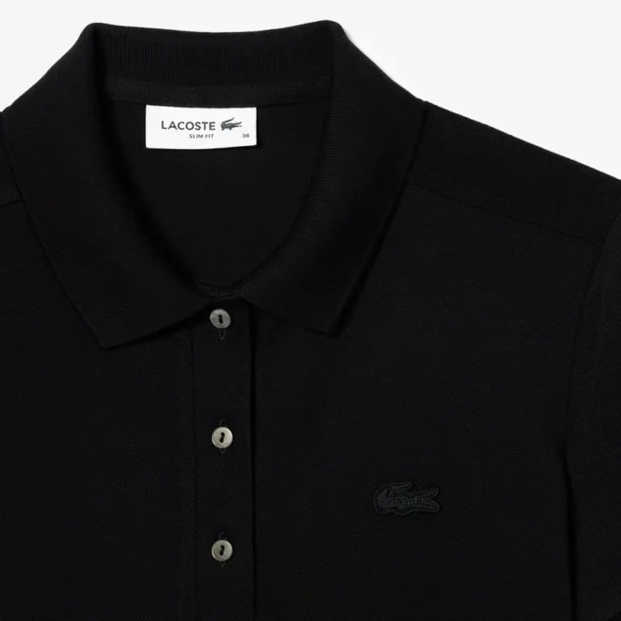 L.12.12 Slim Fit Stretch Mini Piqua Polo for kvinner