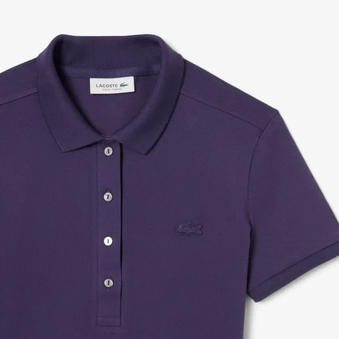 L.12.12 Slim Fit Stretch Mini Piqua Polo for kvinner
