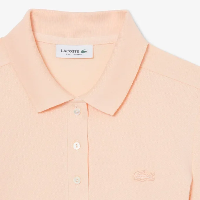 L.12.12 Slim Fit Stretch Mini Piqua Polo for kvinner