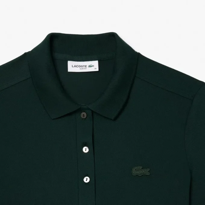 L.12.12 Slim Fit Stretch Mini Piqua Polo for kvinner