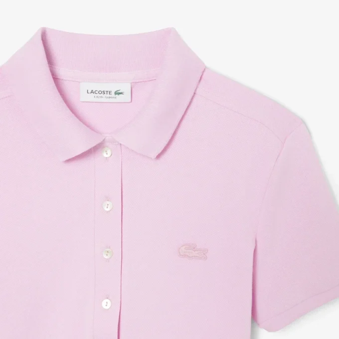 L.12.12 Slim Fit Stretch Mini Piqua Polo for kvinner