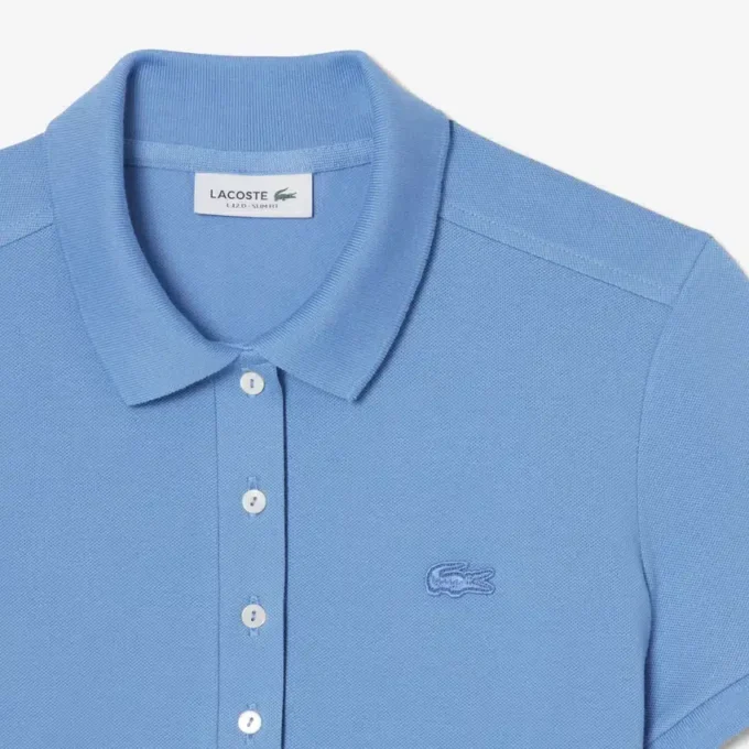L.12.12 Slim Fit Stretch Mini Piqua Polo for kvinner