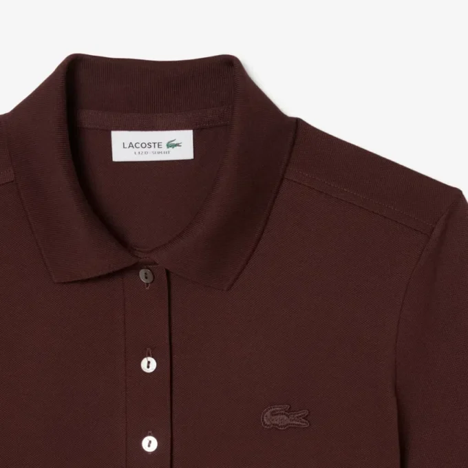 L.12.12 Slim Fit Stretch Mini Piqua Polo for kvinner