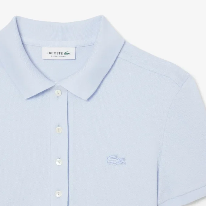 L.12.12 Slim Fit Stretch Mini Piqua Polo for kvinner