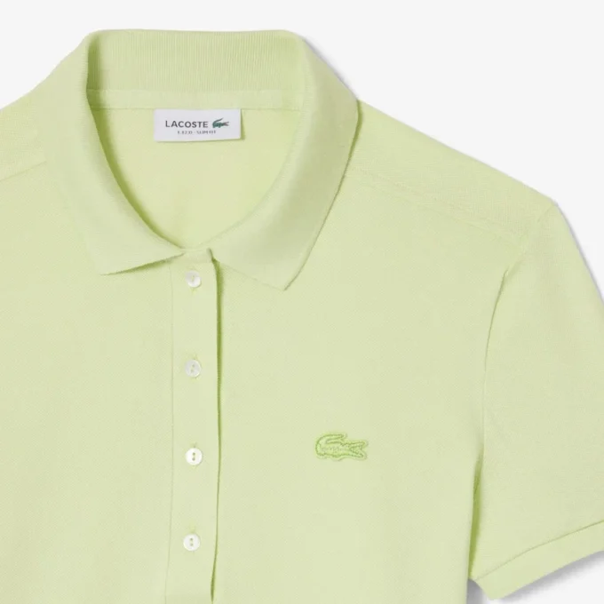 L.12.12 Slim Fit Stretch Mini Piqua Polo for kvinner