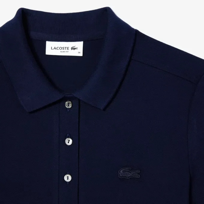 L.12.12 Slim Fit Stretch Mini Piqua Polo for kvinner