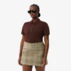 L.12.12 Slim Fit Stretch Mini Piqua Polo for kvinner