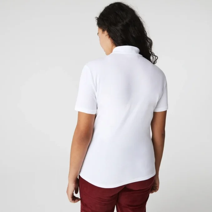 L.12.12 Slim Fit Stretch Mini Piqua Polo for kvinner