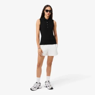 L.12.D ermetløs stretch-polo i slim fit for kvinner