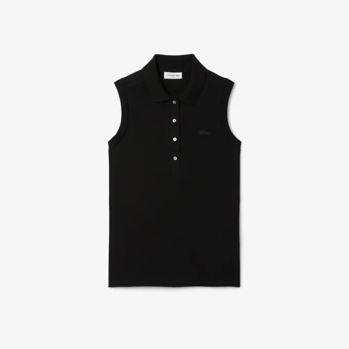 L.12.D ermetløs stretch-polo i slim fit for kvinner