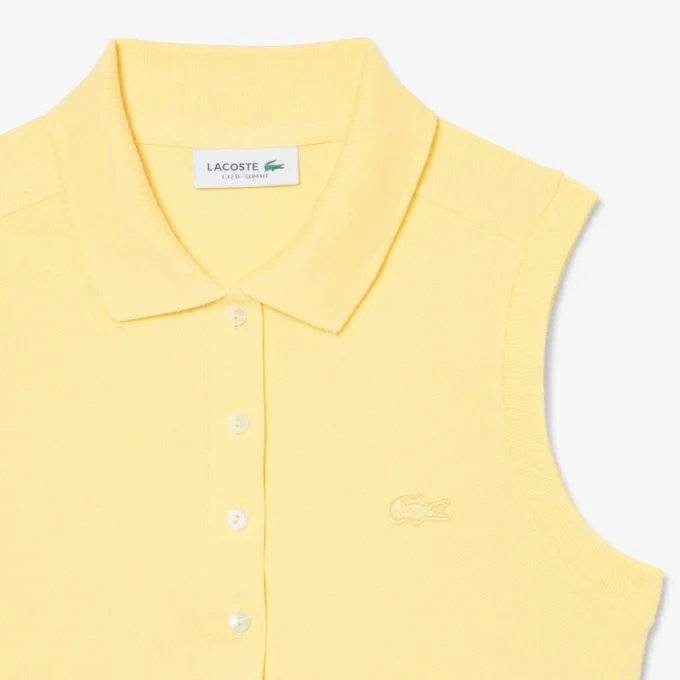 L.12.D ermetløs stretch-polo i slim fit for kvinner