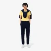 L.12.D ribbet bomullspolo i slim fit for kvinner