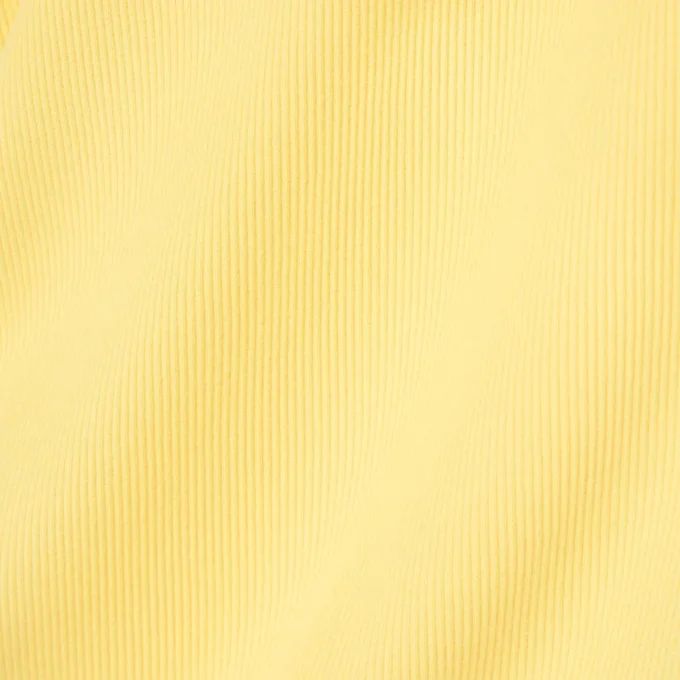 L.12.D ribbet bomullspolo i slim fit for kvinner