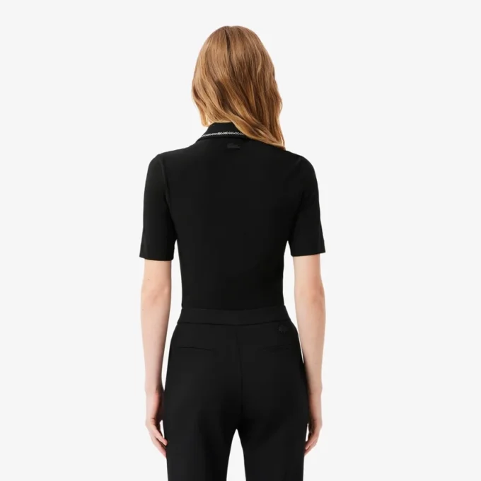 L.12.D Slim Fit Diamanta Pologensere for kvinner