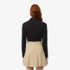 L.12.D stretch-minipiqua-polo i slim fit for kvinner