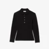 L.12.D stretch-minipiqua-polo i slim fit for kvinner