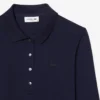 L.12.D stretch-minipiqua-polo i slim fit for kvinner