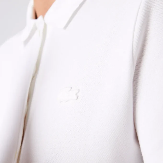 L.12.D stretch-minipiqua-polo i slim fit for kvinner