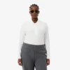L.12.D stretch-minipiqua-polo i slim fit for kvinner