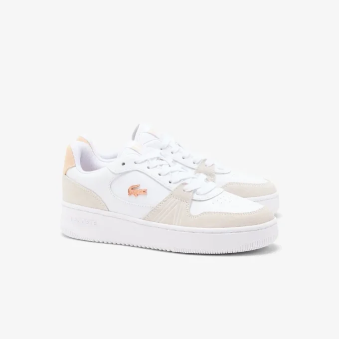 L001 Set-Sneakers i semsket skinn for kvinner