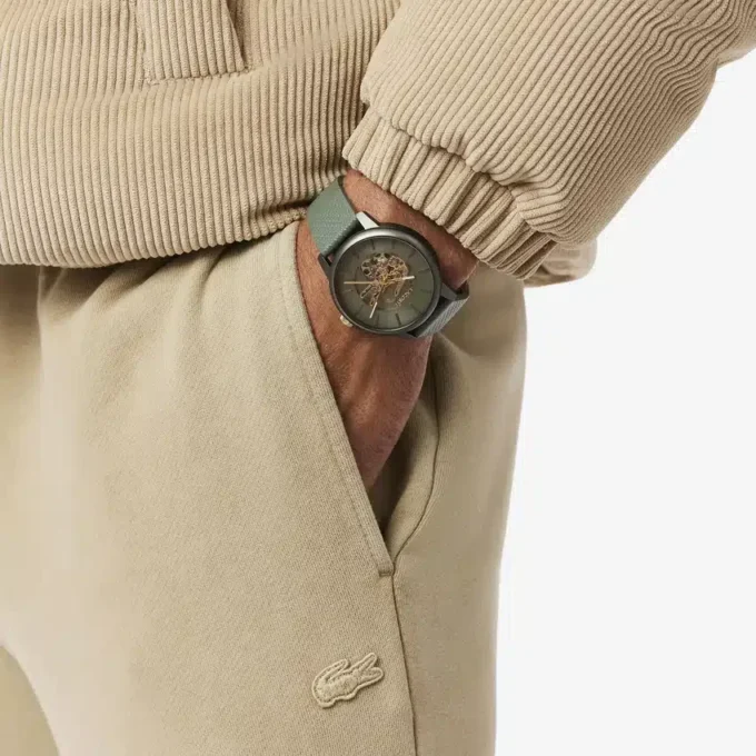 Lacoste.12.12 automatisk lærklokke