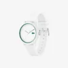 Lacoste.12.12 Hvit klokke med silikonrem