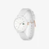 Lacoste.12.12 Hvit klokke med silikonrem