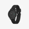 Lacoste.12.12 klokke med svart silikonrem