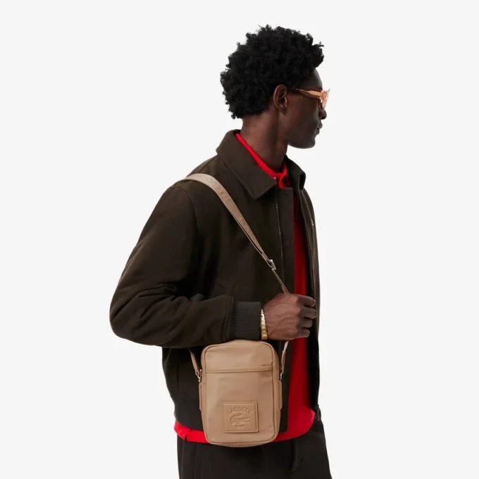 Lacoste Classics vertikal skulderveske