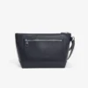 Lacoste Club clutch i kornet skinn