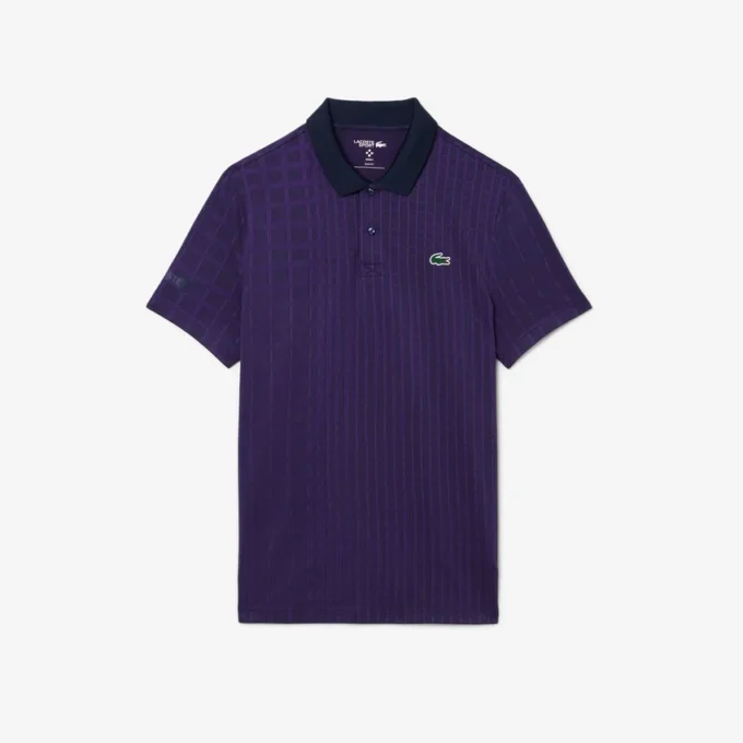 Lacoste Tennis X Daniil Medvedev-pologensere for menn